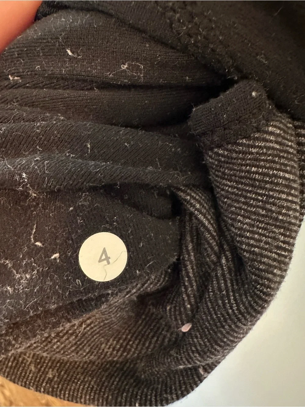 Lululemon Base Runner Hoodie Black Size 4 Rulu Running Pullover Thumbholes